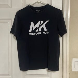 Men black MK tshirt